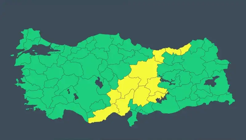 11 İlde Sağanak Yağış ve Fırtına Alarmı! Hazırlığınızı Yapın