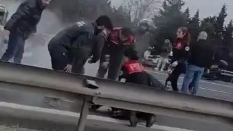 TEM Otoyolu'nda Zincirleme Kaza: Dört Polisi de Kapsayan Beş Yaralı