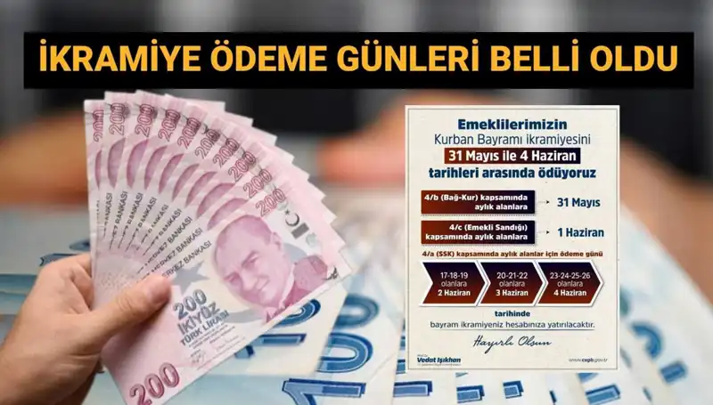 Emekli Bayram İkramiyeleri İçin Tarih Açıklandı: 4.000 TL Ne Zaman Yatacak?