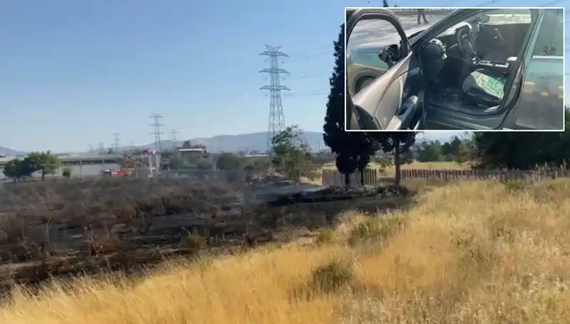 İzmir’deki Otluk Alanda Yangın, AVM Otoparkına Sıçradı: Korku Dolu Anlar