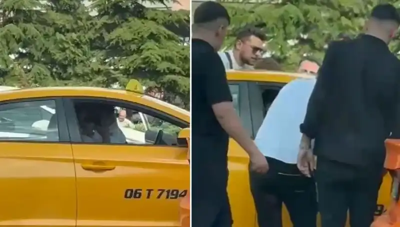 Trafikte Gerilim: Tartıştığı Taksi Şoförüne Yumruk Attı