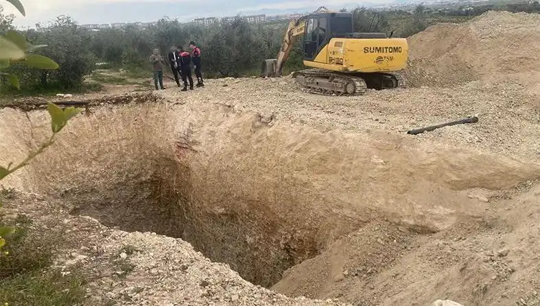 İzinsiz Kazı Operasyonunda 4 Kişi Gözaltına Alındı