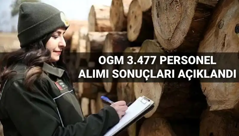 OGM 3.477 Personel Alım Sonuçları Açıklandı! Sorgulama Nasıl Yapılır?
