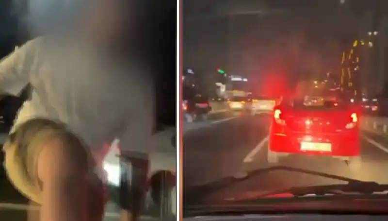 Trafik Magandası Kamera Kayıtlarına Yansıdı: Sıra Dışı Bir Kaza Anı