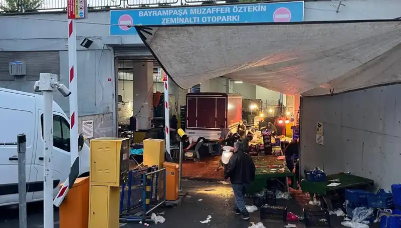 Pazar Yerinde Biber Gazı Paniği: Havalandırma Sistemi Sıkıntı Yarattı