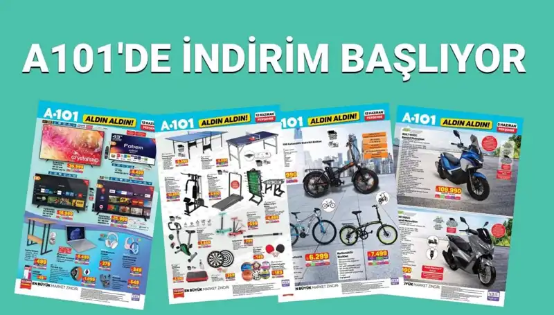 A101 Market 12 Haziran Aktüel Kataloğu ile 2025’te Yeniliklere Hazır!
