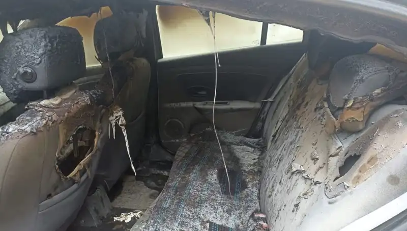Esenyurt’ta Şok Olay: İstenmeyen Yanıt Sonrası Araç Alev Alev Yandı
