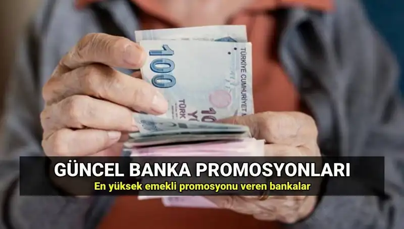 Emekli Promosyonu 2025: Hangi Bankalar En Yüksek Tutarları Sunuyor?