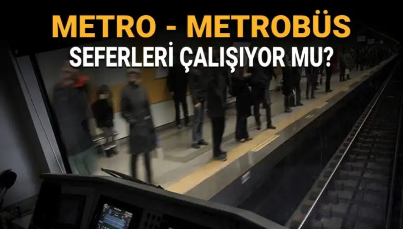 İstanbul’da Metrobüs ve Metro Seferleri Hakkında Son Durum Açıklandı!