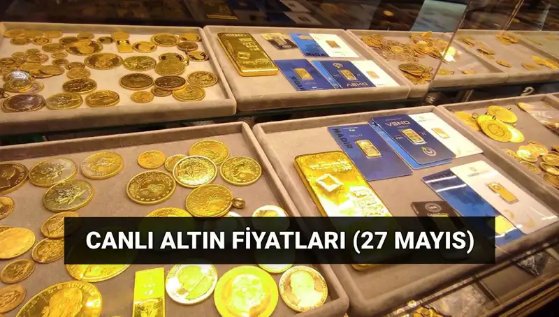 Altın Fiyatları Düşüşe Geçti: 27 Mayıs 2023 Canlı Veriler!