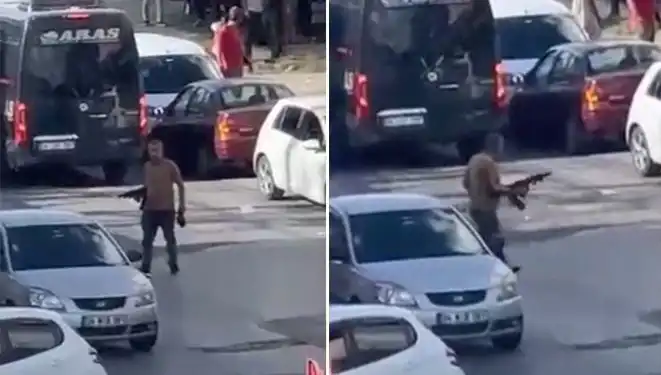 Başakşehir'de Korkunç Olay: Pompalı Tüfekli Şahıs Sokağı Kapattı!
