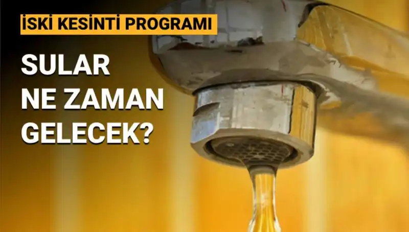 İstanbul'da İSKİ Su Kesintisi: 3 Mayıs Programı Açıklandı!