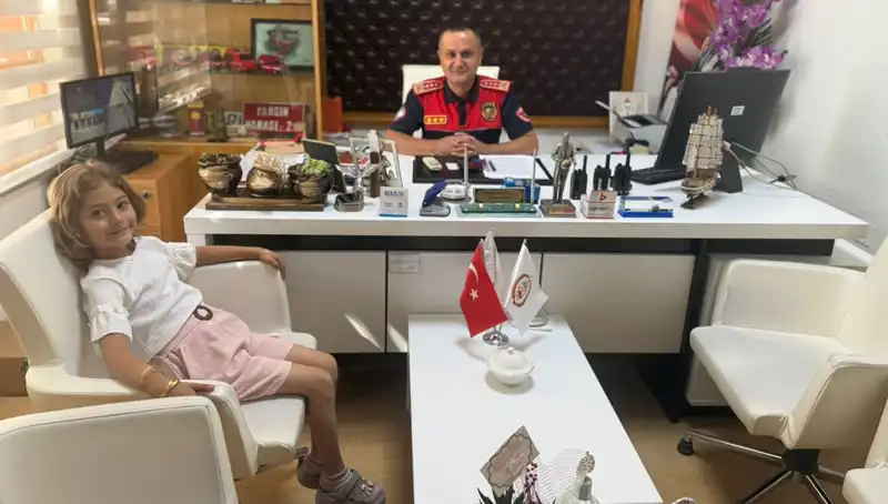 5 Yaşındaki Kahraman Aslı, Köyü Alevlerin Kucağından Kurtardı